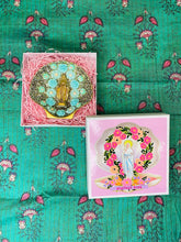 Charger l&#39;image dans la galerie, Coquillage kitchissime fleur turquoise pastel
